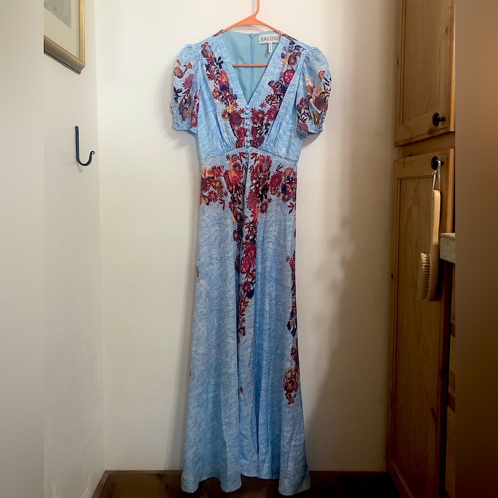 Salon Lea Silk Dress, altered to fit as 0